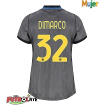 Camiseta Inter Milan Federico Dimarco #32 Tercera Equipación para mujer 2026-27 manga corta
